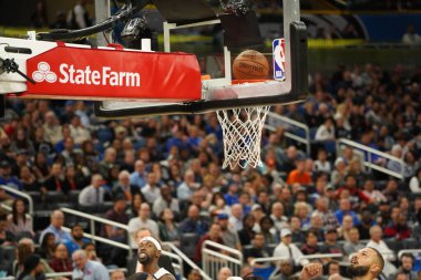 Orlando Magic, 2 Mart 2020 tarihinde Orlando Florida 'daki Amway Center' da Portland Trailblazers 'a ev sahipliği yaptı. Fotoğraf: Marty Jean-Louis