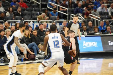 Orlando Magic, 2 Mart 2020 tarihinde Orlando Florida 'daki Amway Center' da Portland Trailblazers 'a ev sahipliği yaptı. Fotoğraf: Marty Jean-Louis