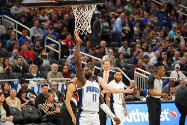 Orlando Magic, 2 Mart 2020 tarihinde Orlando Florida 'daki Amway Center' da Portland Trailblazers 'a ev sahipliği yaptı. Fotoğraf: Marty Jean-Louis