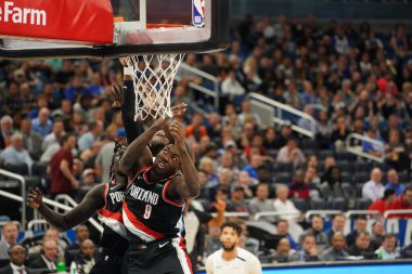 Orlando Magic, 2 Mart 2020 tarihinde Orlando Florida 'daki Amway Center' da Portland Trailblazers 'a ev sahipliği yaptı. Fotoğraf: Marty Jean-Louis