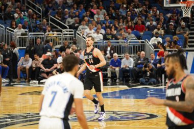 Orlando Magic, 2 Mart 2020 tarihinde Orlando Florida 'daki Amway Center' da Portland Trailblazers 'a ev sahipliği yaptı. Fotoğraf: Marty Jean-Louis