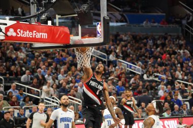 Orlando Magic, 2 Mart 2020 tarihinde Orlando Florida 'daki Amway Center' da Portland Trailblazers 'a ev sahipliği yaptı. Fotoğraf: Marty Jean-Louis