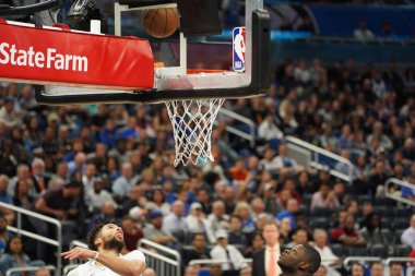 Orlando Magic, 2 Mart 2020 tarihinde Orlando Florida 'daki Amway Center' da Portland Trailblazers 'a ev sahipliği yaptı. Fotoğraf: Marty Jean-Louis