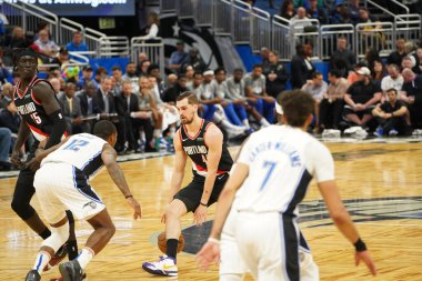 Orlando Magic, 2 Mart 2020 tarihinde Orlando Florida 'daki Amway Center' da Portland Trailblazers 'a ev sahipliği yaptı. Fotoğraf: Marty Jean-Louis