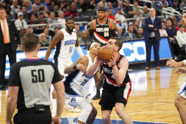 Orlando Magic, 2 Mart 2020 tarihinde Orlando Florida 'daki Amway Center' da Portland Trailblazers 'a ev sahipliği yaptı. Fotoğraf: Marty Jean-Louis