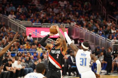 Orlando Magic, 2 Mart 2020 tarihinde Orlando Florida 'daki Amway Center' da Portland Trailblazers 'a ev sahipliği yaptı. Fotoğraf: Marty Jean-Louis
