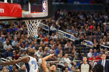 Orlando Magic, 2 Mart 2020 tarihinde Orlando Florida 'daki Amway Center' da Portland Trailblazers 'a ev sahipliği yaptı. Fotoğraf: Marty Jean-Louis