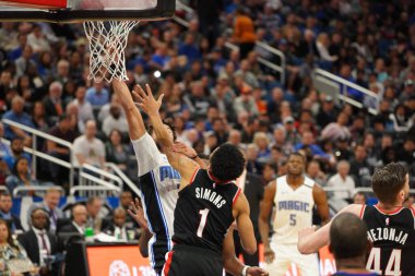 Orlando Magic, 2 Mart 2020 tarihinde Orlando Florida 'daki Amway Center' da Portland Trailblazers 'a ev sahipliği yaptı. Fotoğraf: Marty Jean-Louis
