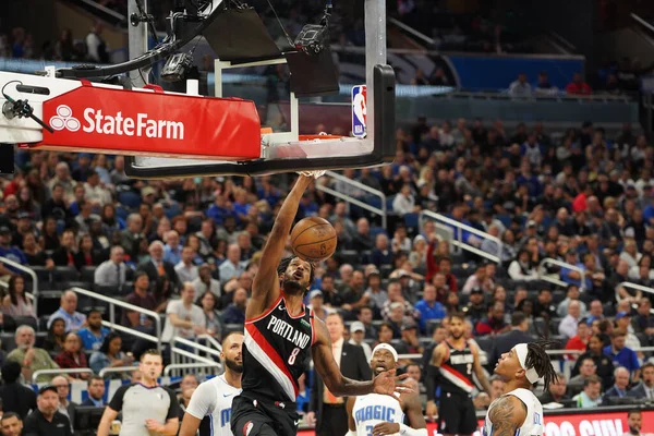 Orlando Magic, 2 Mart 2020 tarihinde Orlando Florida 'daki Amway Center' da Portland Trailblazers 'a ev sahipliği yaptı. Fotoğraf: Marty Jean-Louis