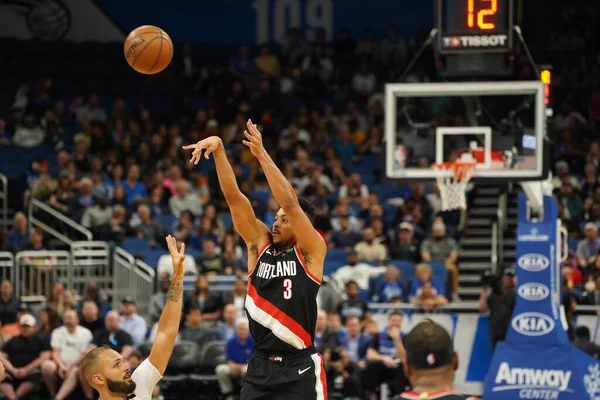 Orlando Magic, 2 Mart 2020 tarihinde Orlando Florida 'daki Amway Center' da Portland Trailblazers 'a ev sahipliği yaptı. Fotoğraf: Marty Jean-Louis