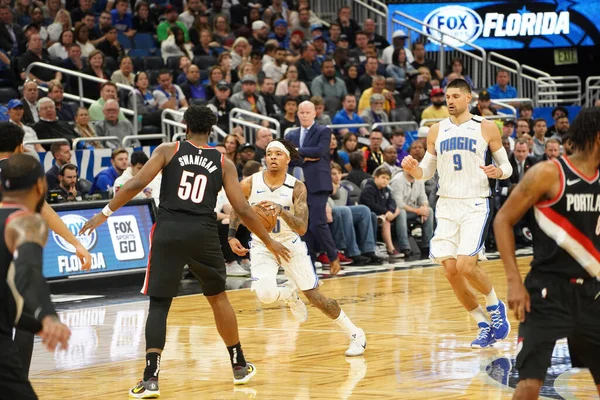 Orlando Magic, 2 Mart 2020 tarihinde Orlando Florida 'daki Amway Center' da Portland Trailblazers 'a ev sahipliği yaptı. Fotoğraf: Marty Jean-Louis