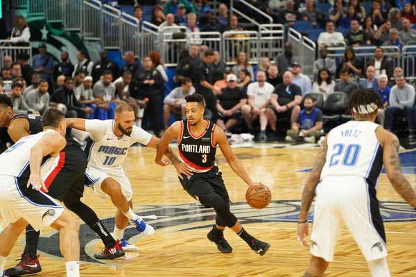 Orlando Magic, 2 Mart 2020 tarihinde Orlando Florida 'daki Amway Center' da Portland Trailblazers 'a ev sahipliği yaptı. Fotoğraf: Marty Jean-Louis