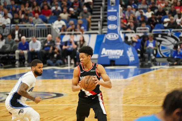 Orlando Magic Host Portland Trailblazers Amway Center Orlando Florida Monday — Stock Photo, Image