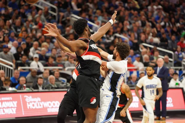 Orlando Magic, 2 Mart 2020 tarihinde Orlando Florida 'daki Amway Center' da Portland Trailblazers 'a ev sahipliği yaptı. Fotoğraf: Marty Jean-Louis