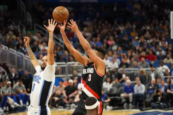 Orlando Magic, 2 Mart 2020 tarihinde Orlando Florida 'daki Amway Center' da Portland Trailblazers 'a ev sahipliği yaptı. Fotoğraf: Marty Jean-Louis