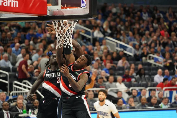 Orlando Magic, 2 Mart 2020 tarihinde Orlando Florida 'daki Amway Center' da Portland Trailblazers 'a ev sahipliği yaptı. Fotoğraf: Marty Jean-Louis
