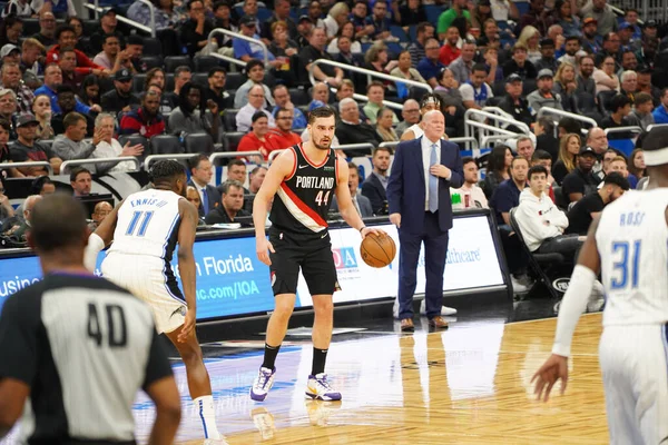 Orlando Magic Acogerá Los Portland Trailblazers Amway Center Orlando Florida —  Fotos de Stock