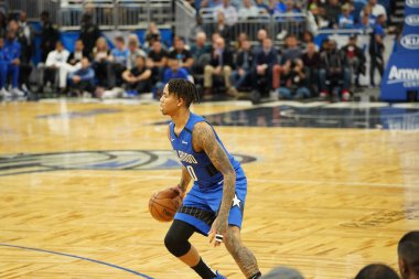 Orlando Magic, 26 Ocak 2020 'de Orlando Florida' daki Amway Center 'da Los Angeles Lakers' a ev sahipliği yaptı. Fotoğraf: Marty Jean-Louis