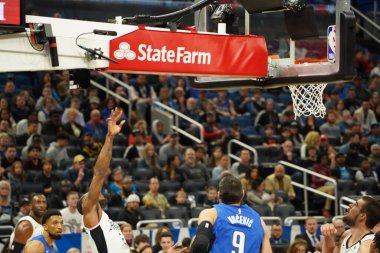 Orlando Magic, 26 Ocak 2020 'de Orlando Florida' daki Amway Center 'da Los Angeles Clippers' a ev sahipliği yaptı. Fotoğraf: Marty Jean-Louis