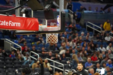 Orlando Magic, 26 Ocak 2020 'de Orlando Florida' daki Amway Center 'da Los Angeles Clippers' a ev sahipliği yaptı. Fotoğraf: Marty Jean-Louis