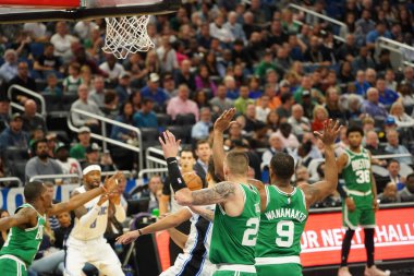Orlando Magic, 24 Ocak 2020 tarihinde Orlando, Florida 'da Boston Celtics' e ev sahipliği yapmaktadır. Fotoğraf: Marty Jean-Louis