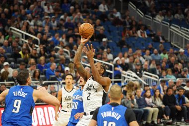 Orlando Magic, 26 Ocak 2020 'de Orlando Florida' daki Amway Center 'da Los Angeles Clippers' a ev sahipliği yaptı. Fotoğraf: Marty Jean-Louis