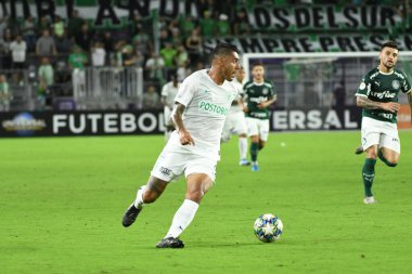 Florida Kupası 2020: S.E Palmeiras - Atletico Nacional maçı 15 Ocak 2020 Çarşamba günü Orlando Florida Exploria Stadyumu 'nda. Fotoğraf: Marty Jean-Louis