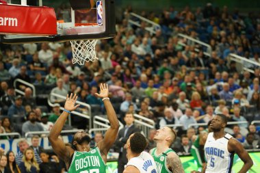 Orlando Magic, 24 Ocak 2020 tarihinde Orlando, Florida 'da Boston Celtics' e ev sahipliği yapmaktadır. Fotoğraf: Marty Jean-Louis