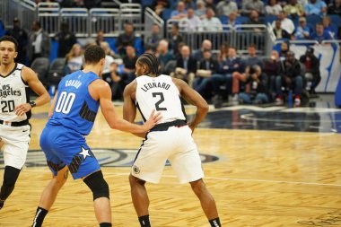 Orlando Magic, 26 Ocak 2020 'de Orlando Florida' daki Amway Center 'da Los Angeles Clippers' a ev sahipliği yaptı. Fotoğraf: Marty Jean-Louis