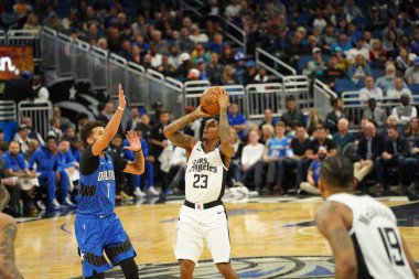 Orlando Magic, 26 Ocak 2020 'de Orlando Florida' daki Amway Center 'da Los Angeles Clippers' a ev sahipliği yaptı. Fotoğraf: Marty Jean-Louis