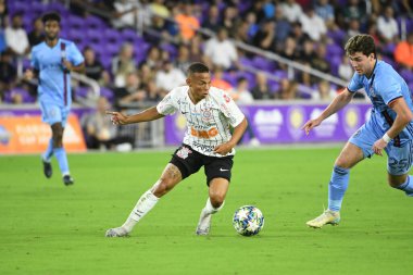 Florida Kupası 2020: Corinthians - NYCFC maçı 15 Ocak 2020 'de Orlando Florida Exploria Stadyumu' nda yapıldı.