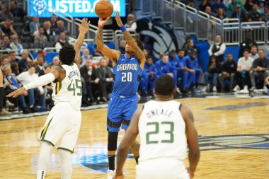 Orlando Magic, Utah Jazz 'a karşı 4 Ocak 2020 tarihinde Amway Center, Orlando' da çaldı.