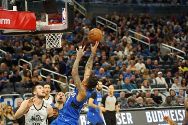 Orlando Magic, 26 Ocak 2020 'de Orlando Florida' daki Amway Center 'da Los Angeles Lakers' a ev sahipliği yaptı. Fotoğraf: Marty Jean-Louis