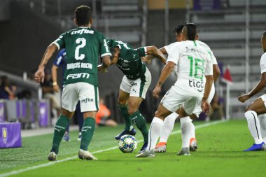 Florida Kupası 2020: S.E Palmeiras - Atletico Nacional maçı 15 Ocak 2020 Çarşamba günü Orlando Florida Exploria Stadyumu 'nda. Fotoğraf: Marty Jean-Louis