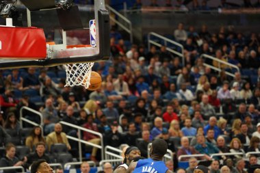 Orlando Magic, 26 Ocak 2020 'de Orlando Florida' daki Amway Center 'da Los Angeles Clippers' a ev sahipliği yaptı. Fotoğraf: Marty Jean-Louis