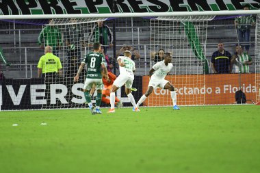 Florida Kupası 2020: S.E Palmeiras - Atletico Nacional maçı 15 Ocak 2020 Çarşamba günü Orlando Florida Exploria Stadyumu 'nda. Fotoğraf: Marty Jean-Louis