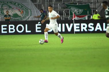 Florida Kupası 2020: S.E Palmeiras - Atletico Nacional maçı 15 Ocak 2020 Çarşamba günü Orlando Florida Exploria Stadyumu 'nda. Fotoğraf: Marty Jean-Louis