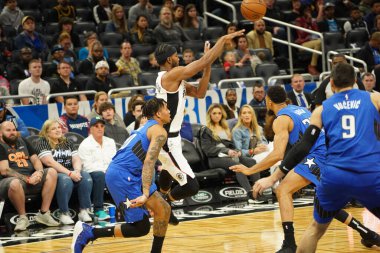 Orlando Magic, 26 Ocak 2020 'de Orlando Florida' daki Amway Center 'da Los Angeles Clippers' a ev sahipliği yaptı. Fotoğraf: Marty Jean-Louis