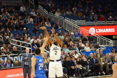 Orlando Magic, 26 Ocak 2020 'de Orlando Florida' daki Amway Center 'da Los Angeles Clippers' a ev sahipliği yaptı. Fotoğraf: Marty Jean-Louis