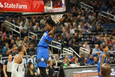 Orlando Magic, Utah Jazz 'a karşı 4 Ocak 2020 tarihinde Amway Center, Orlando' da çaldı.