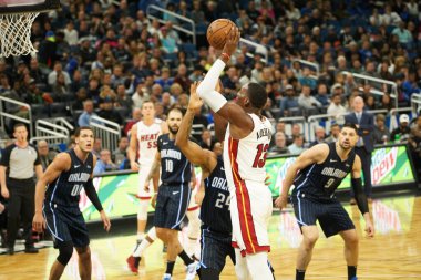 Orlando Magic 1 Şubat 2020 tarihinde Orlando Florida 'daki Amway Center' da Miami Heat 'e ev sahipliği yaptı. Fotoğraf: Marty Jean-Louis