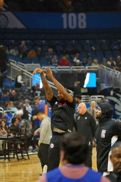 Orlando Magic Accueille Les Clippers Los Angeles Amway Center Orlando — Photo
