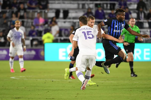 Orlando City Värd Montreal Friendly Match Exploria Stadium Orlando Florida — Stockfoto