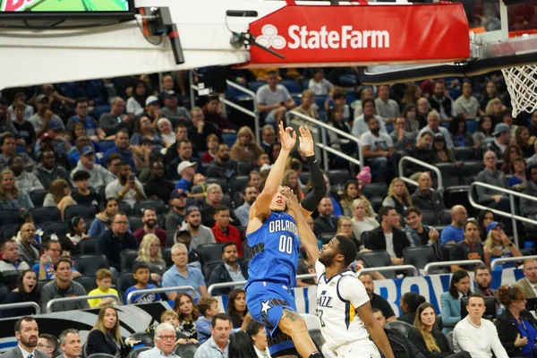 Orlando Magic Speelt Tegen Utah Jazz Amway Center Orlando Vrijdag — Stockfoto