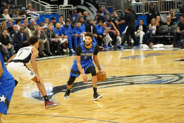 Orlando Magic Φιλοξενήσει Lakers Στο Amway Center Στο Ορλάντο Φλόριντα — Φωτογραφία Αρχείου