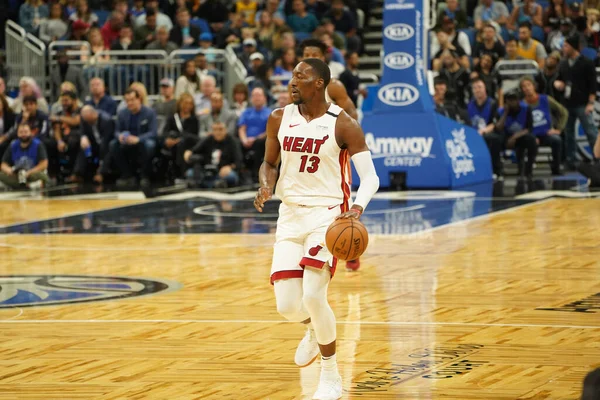 Orlando Magic Host Miami Heat Amway Center Orlando Florida Saturday — Stock Photo, Image