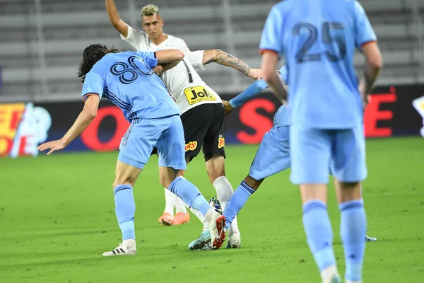 Florida Cup 2020 Corinthians Nycfc Match Exploria Stadium Orlando Florida — Stockfoto