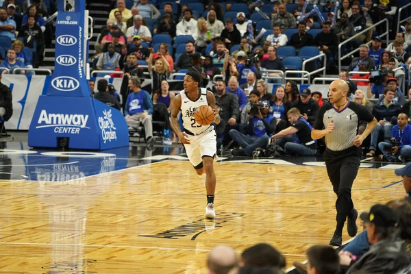 Orlando Magic Gastheer Van Clippers Het Amway Center Orlando Florida — Stockfoto