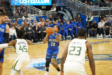 Orlando Magic, Utah Jazz 'a karşı 4 Ocak 2020 tarihinde Amway Center, Orlando' da çaldı.