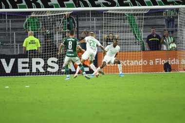 Florida Kupası 2020: S.E Palmeiras - Atletico Nacional maçı 15 Ocak 2020 Çarşamba günü Orlando Florida Exploria Stadyumu 'nda. Fotoğraf: Marty Jean-Louis